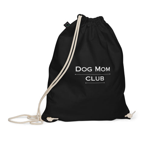 The Dog Mom Drawstring Backpack Dust Bag