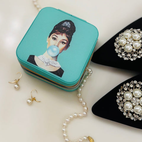 Audrey Travel Jewelry Case