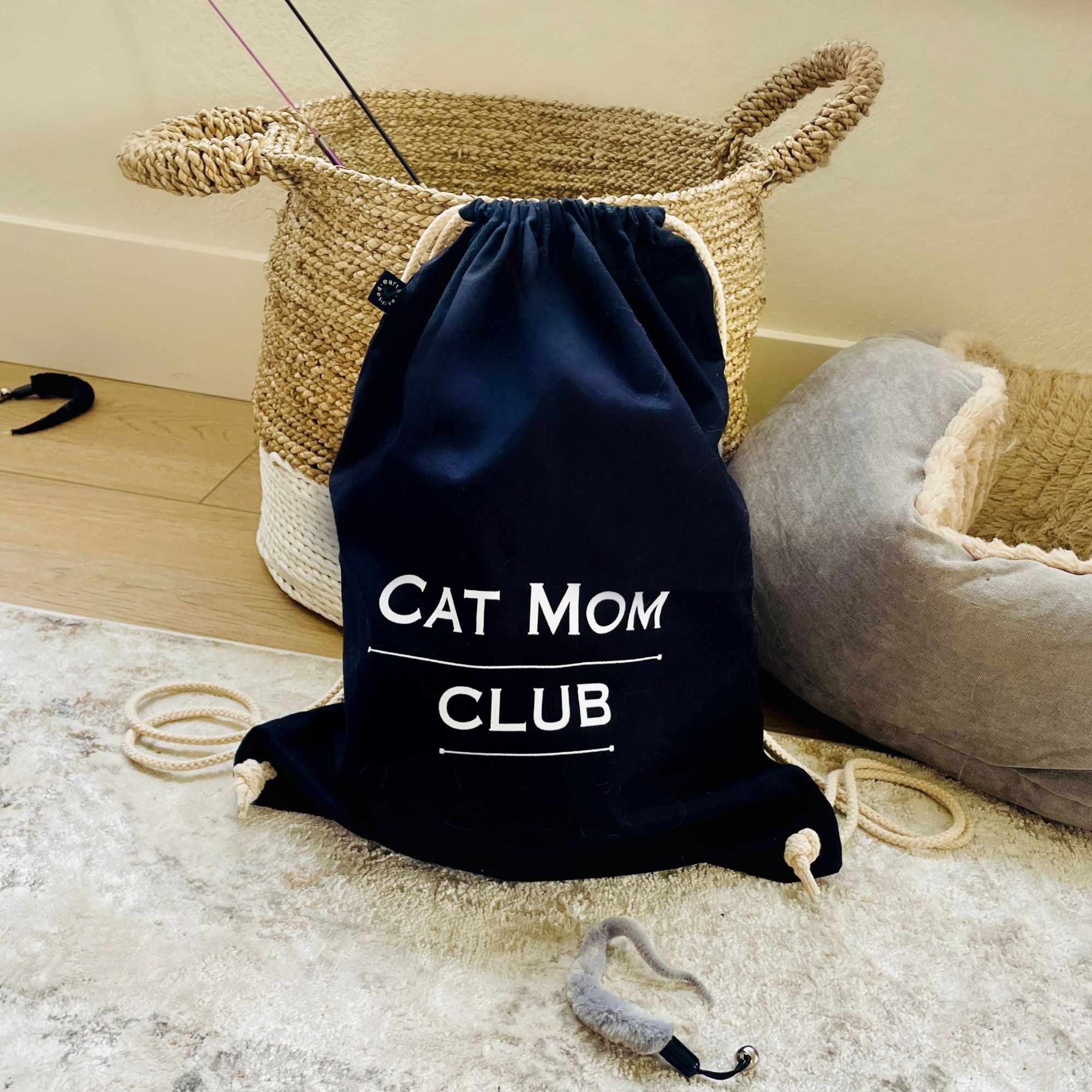 cat mom club bag