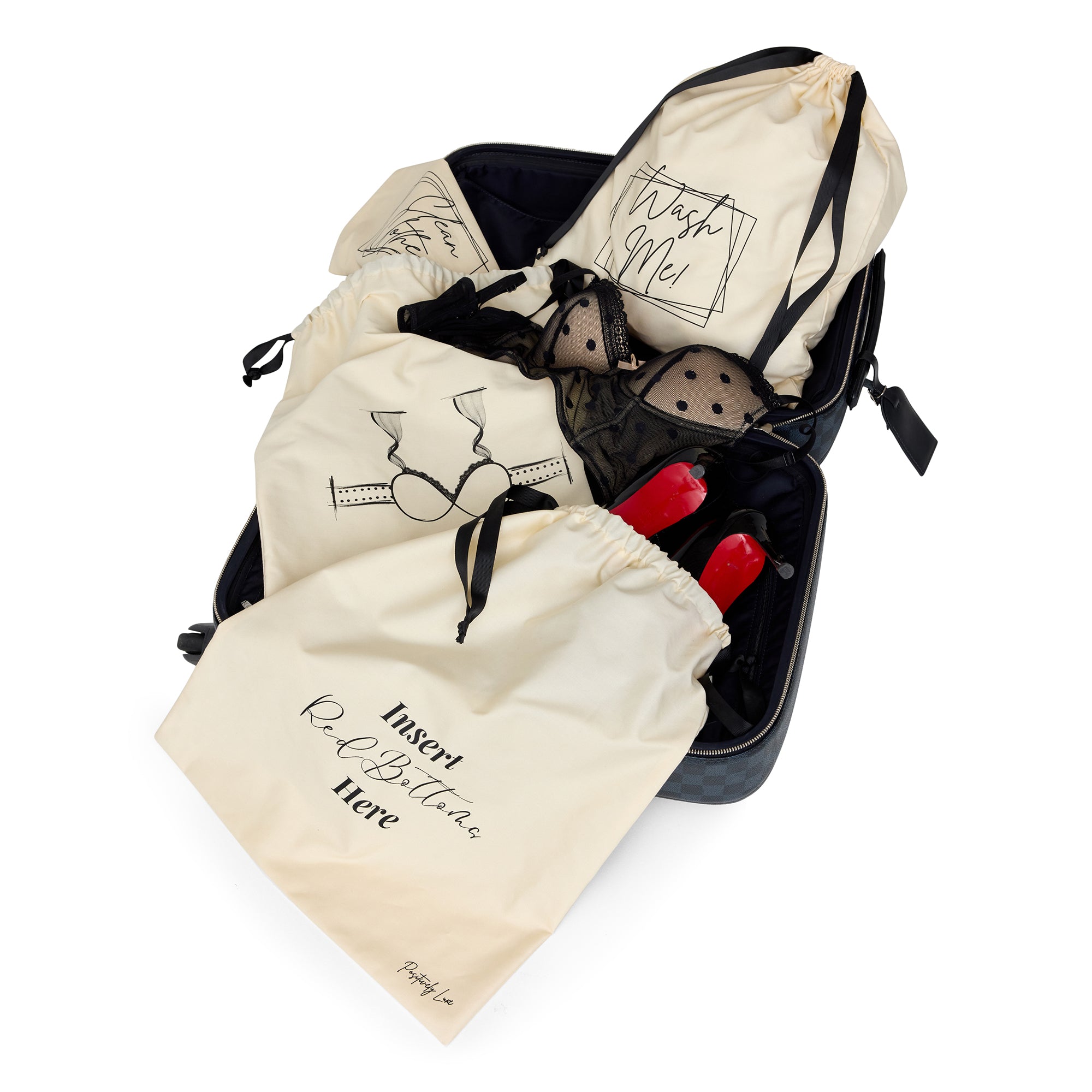 dust bags for travel, laundry bags for travel, shoe bags for travel