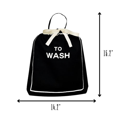 to wash drawstring bag