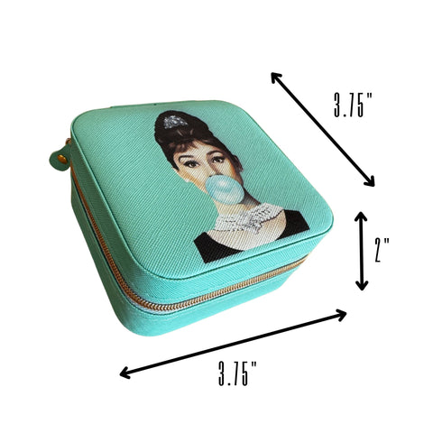 Audrey Travel Jewelry Case